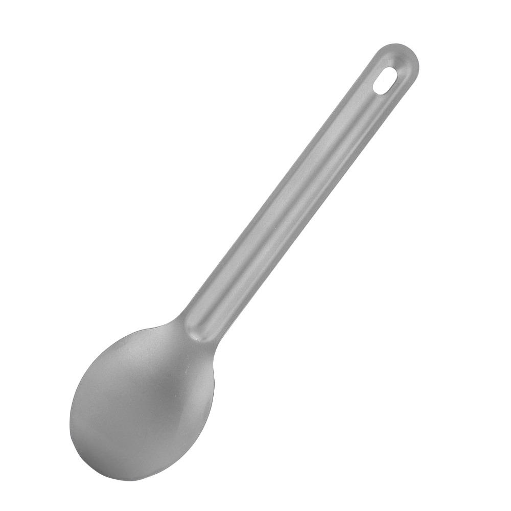 Camp Spork Set - 3 ชิ้น/เซ็ต ชุดสปอร์คไทเทเนียมน้ำหนักเบา ทนทาน ด้ามยาว ทนต่อการสึกหรอ