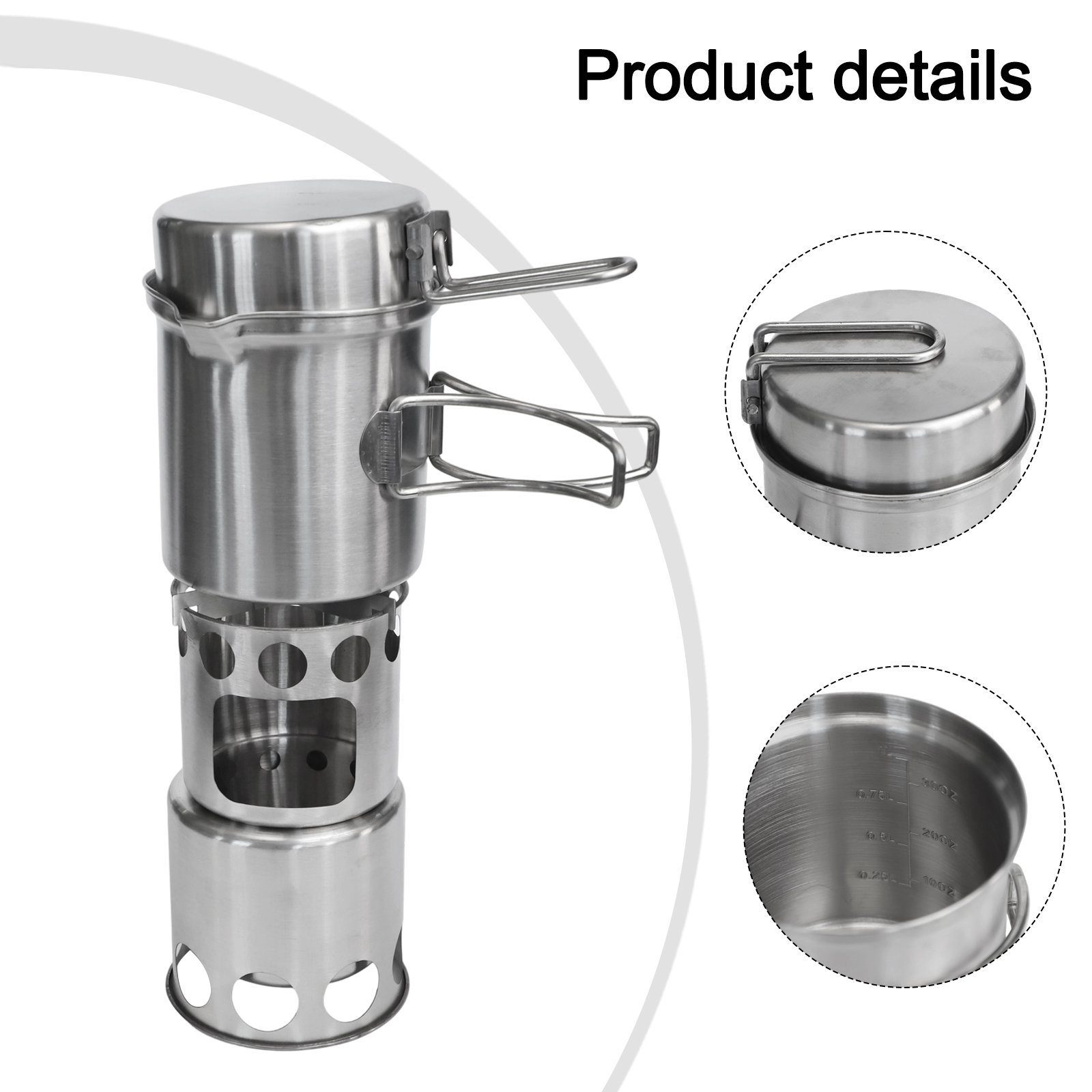 Camping Cooking Materials - สำหรับการตั้งแคมป์ เตาไม้แบบพกพา การตั้งแคมป์ การทำอาหารกลางแจ้ง บาร์บีคิว ชุดอุปกรณ์ทำอาหารกลางแจ้ง