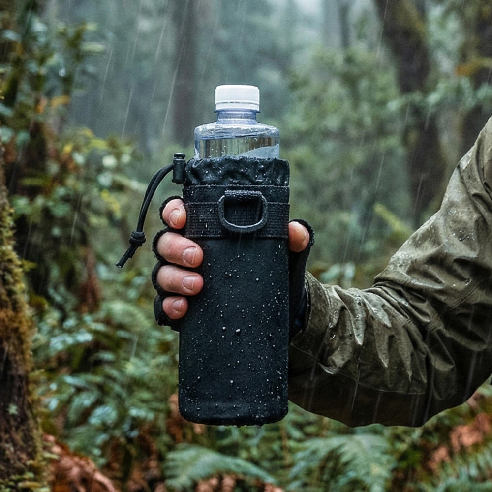 Camping Cooking Bag - กระเป๋าใส่ขวดน้ำสำหรับเดินป่า แบบยุทธวิธี ระบบ MOLLE สำหรับใส่ขวดน้ำ ใช้สำหรับเดินทาง