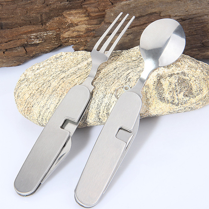 4ใน1ชุด Camping อุปกรณ์ทำอาหาร - Camping Cooking Set For 4 บทวิจารณ์และราคา