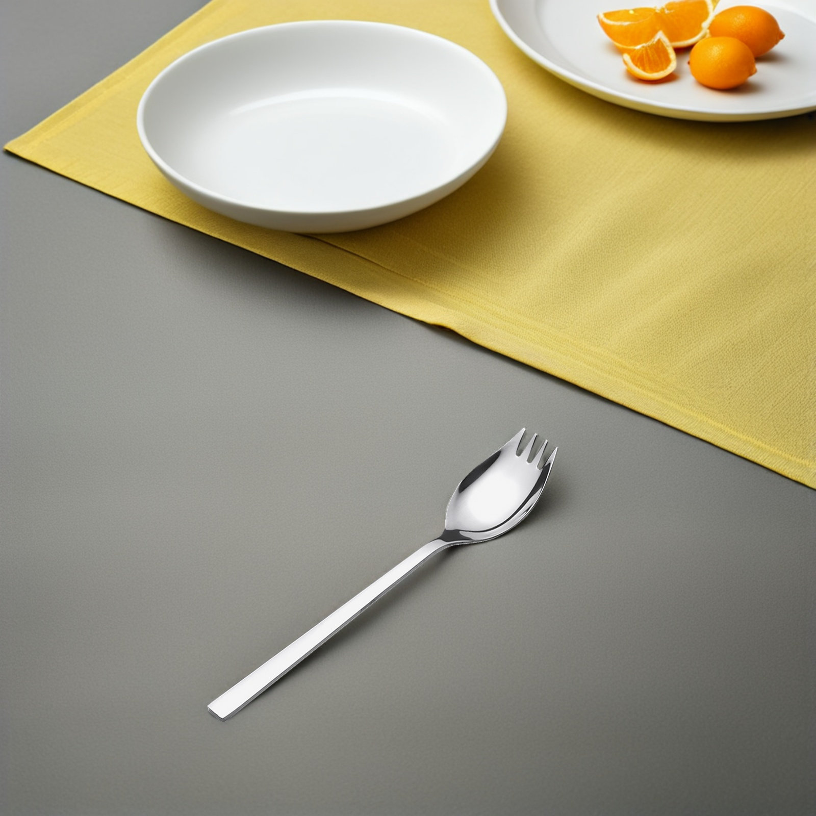 ชุดช้อนส้อมสแตนเลส 4 ชิ้น ด้าม - Camp Spork Set บทวิจารณ์และราคา