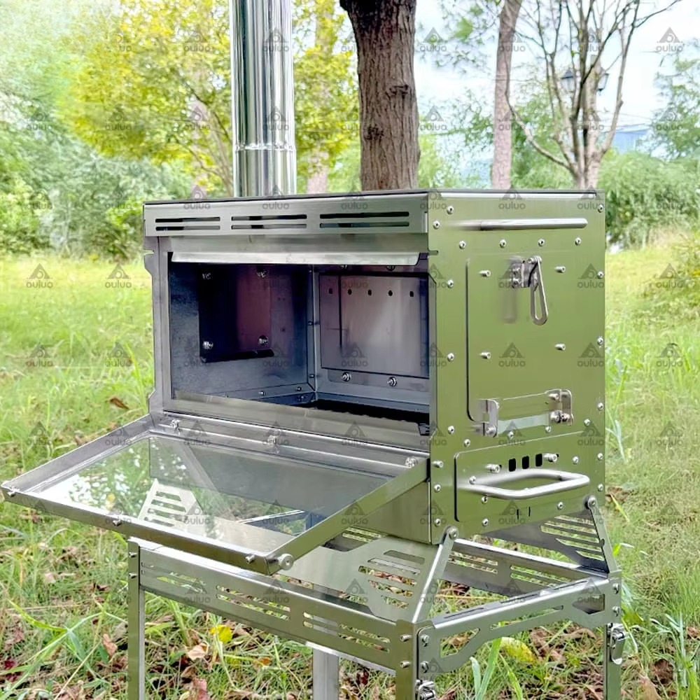 เตาแคมป์ปิ้งพกพาสแตนเลสคุณภาพส - Camping Cooking Ovens บทวิจารณ์และราคา