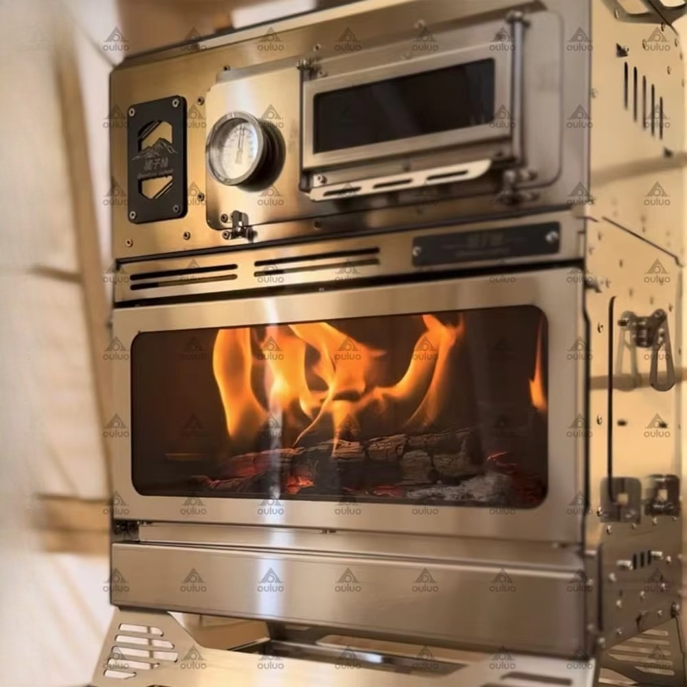เตาแคมป์ปิ้งพกพาสแตนเลสคุณภาพส - Camping Cooking Ovens บทวิจารณ์และราคา
