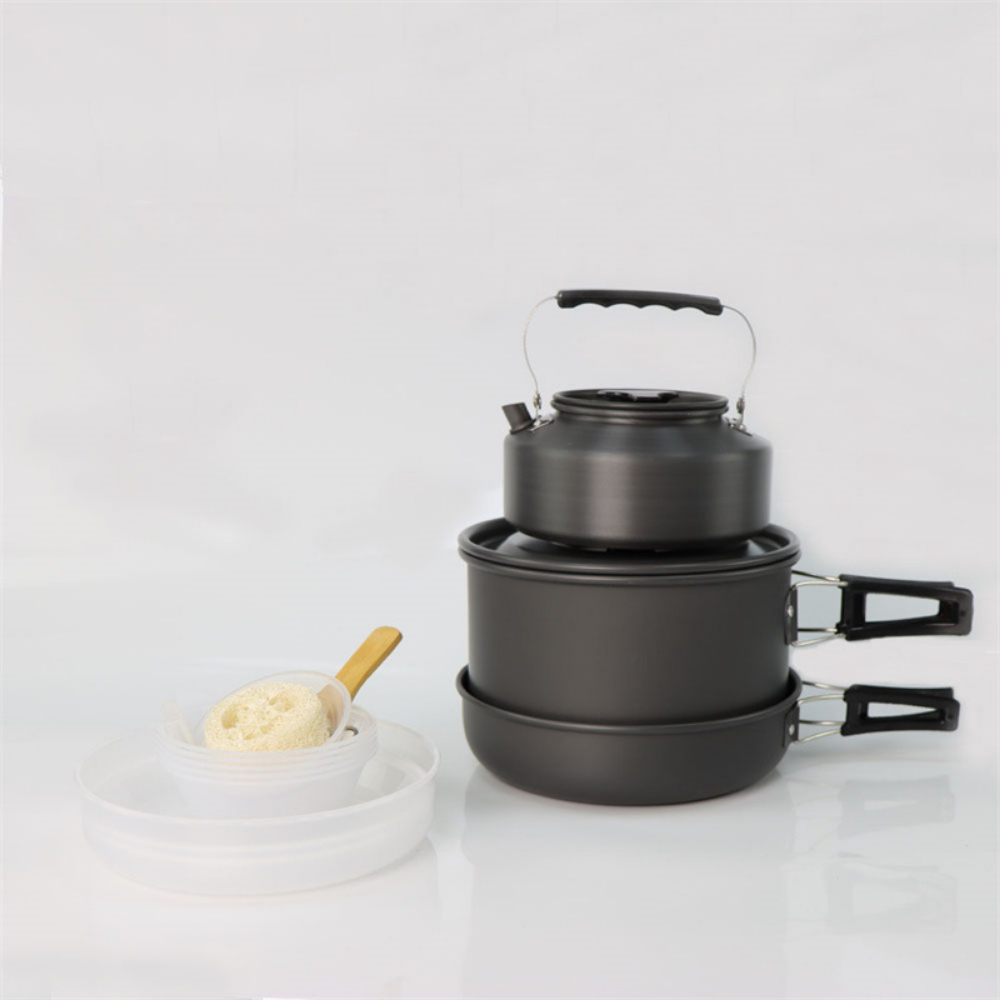 ชุดเครื่องครัวแคมป์ปิ้งอลูมิเน - Camping Cooking Easy บทวิจารณ์และราคา