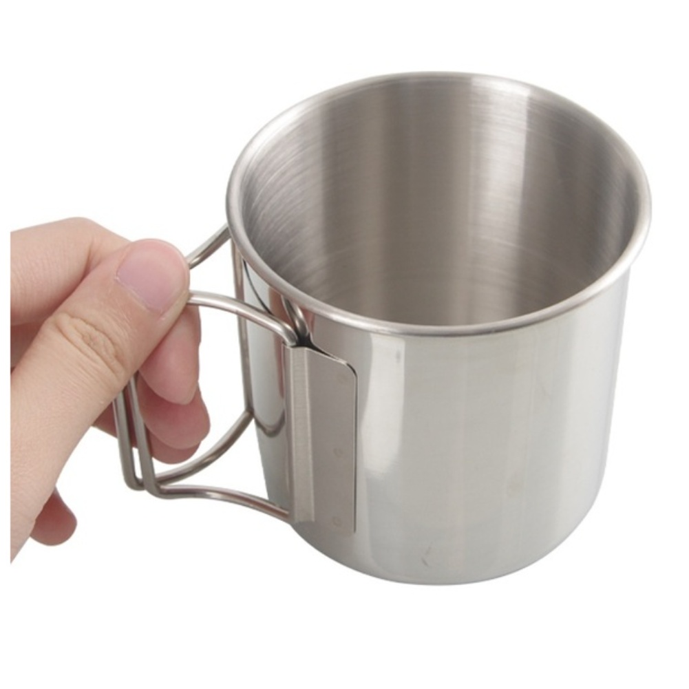 /สแตนเลส/เหล็ก/304 ชุดแก้วน้ำส - Camping Cooking Set For 4 บทวิจารณ์และราคา