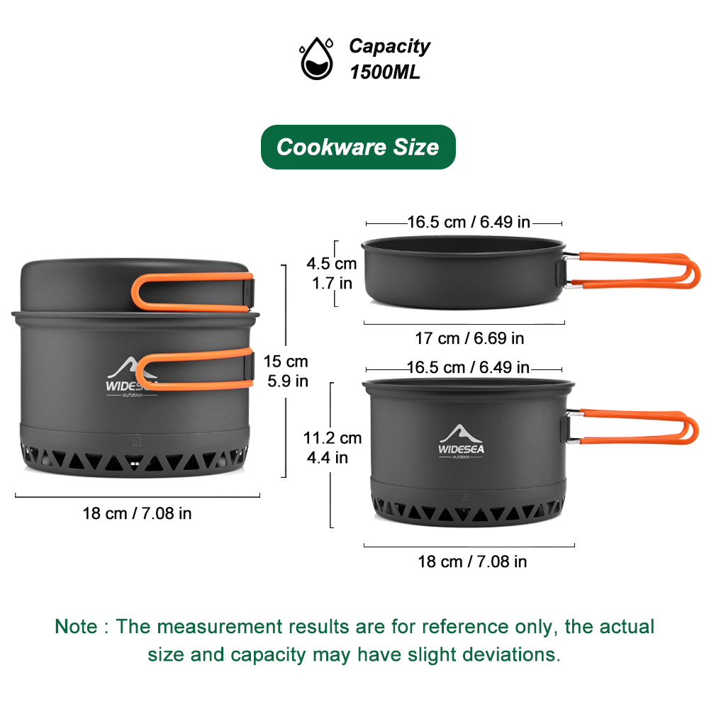 Camping Tableware ชุดเครื่องคร - Camping Cooking Full Set บทวิจารณ์และราคา