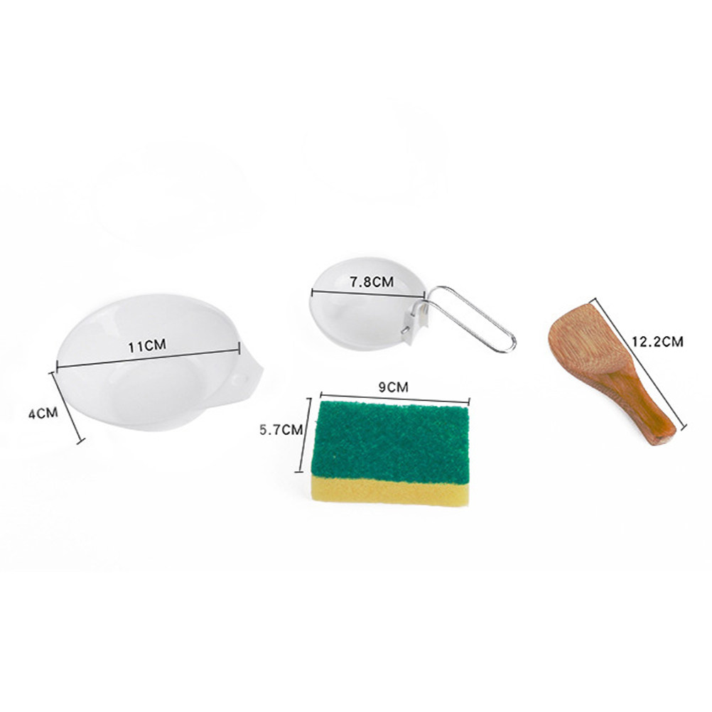 ชุดอุปกรณ์บนโต๊ะอาหารสำหรับตั้ - Camping Cooking Set Compact บทวิจารณ์และราคา