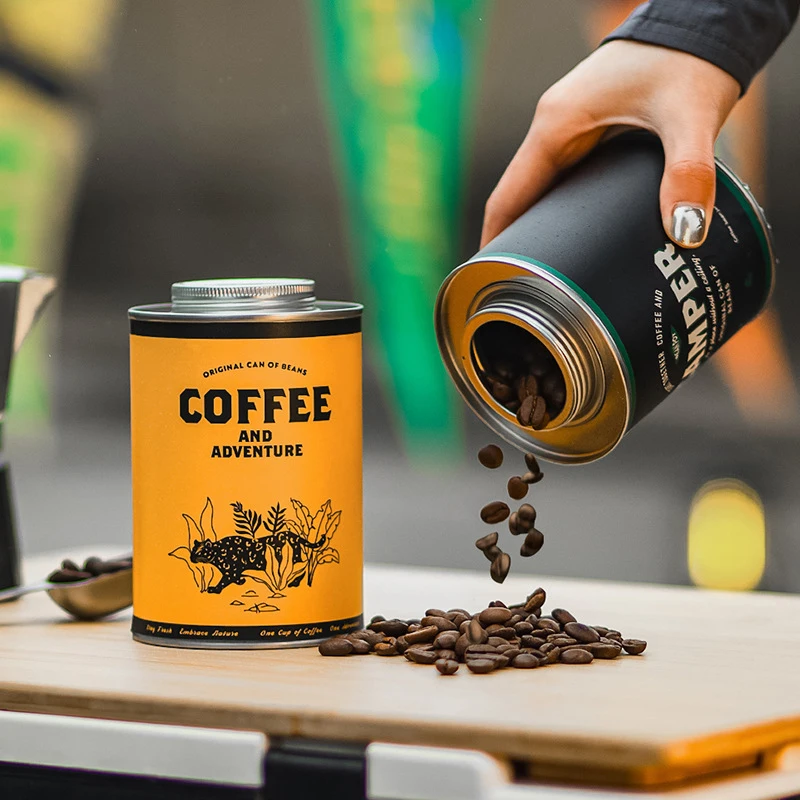 กระป๋องเก็บเมล็ดกาแฟแบบพกพา 1  - Camping Cooking Food บทวิจารณ์และราคา