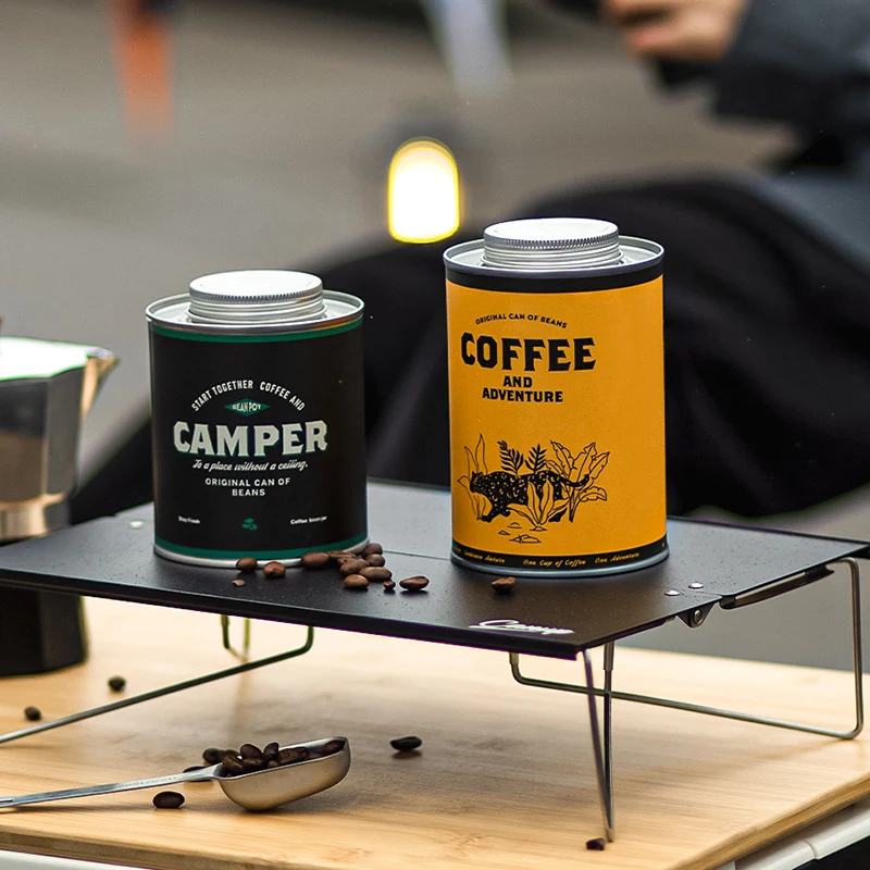 กระป๋องเก็บเมล็ดกาแฟแบบพกพา 1  - Camping Cooking Food บทวิจารณ์และราคา