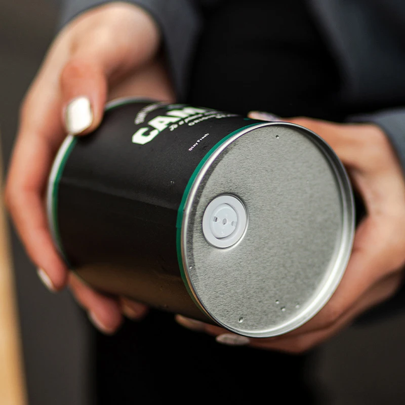 กระป๋องเก็บเมล็ดกาแฟแบบพกพา 1  - Camping Cooking Food บทวิจารณ์และราคา