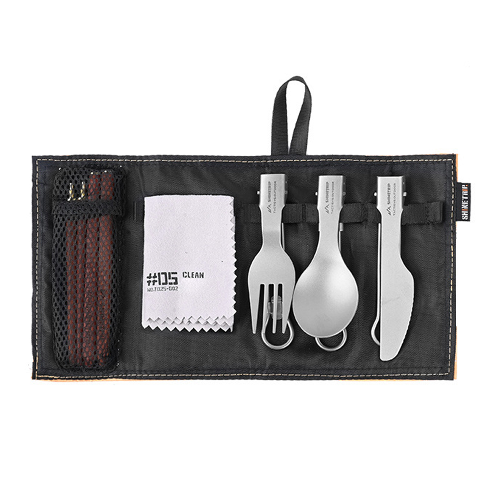 ชุดอุปกรณ์ตั้งแคมป์ไทเทเนียม น - Camping Cooking Set Compact บทวิจารณ์และราคา