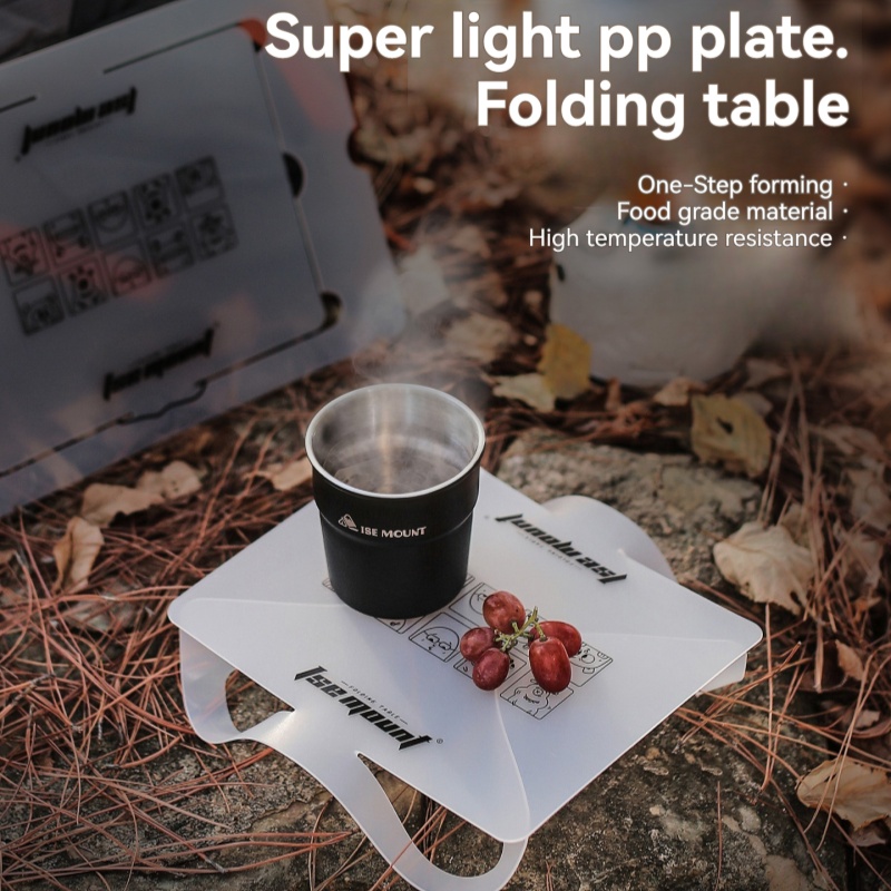 โต๊ะพับพลาสติก PP สำหรับใช้งาน - Camping Cooking Materials บทวิจารณ์และราคา