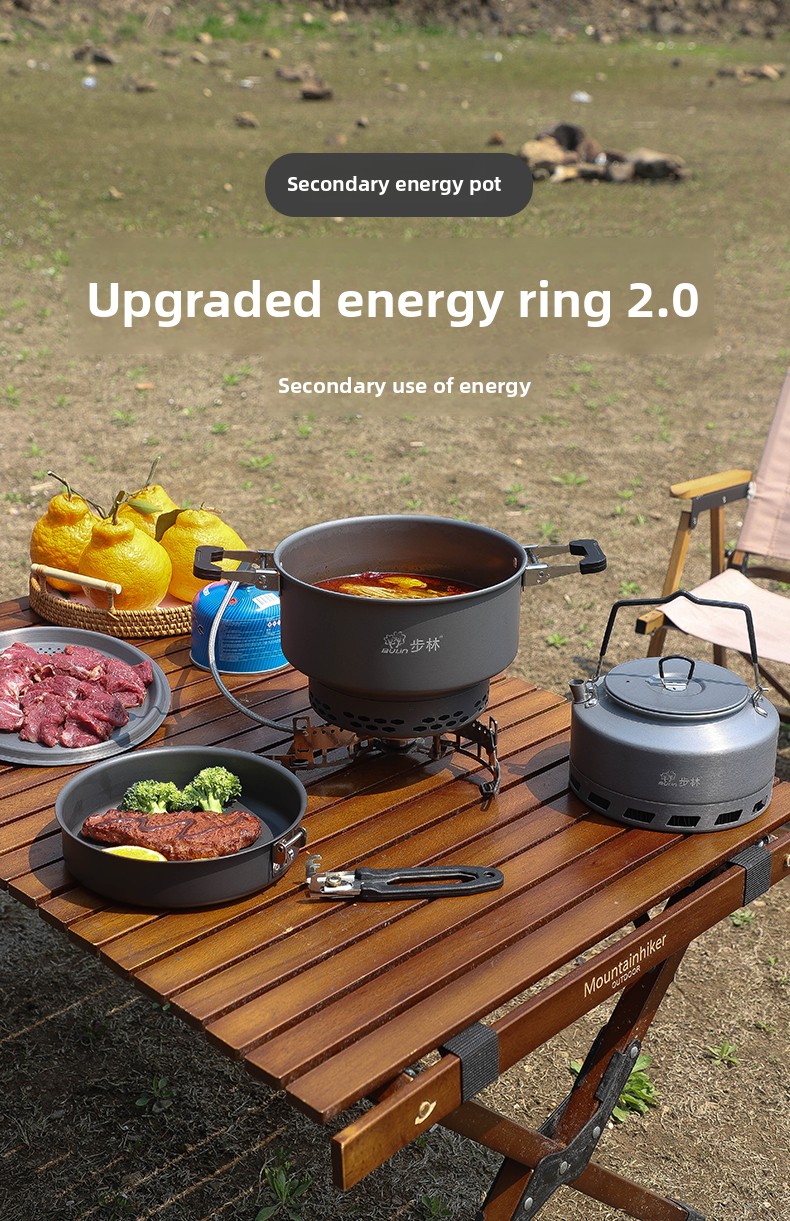 ชุดอุปกรณ์ปิกนิกกลางแจ้งแบบพกพ - Camping Cooking Full Set บทวิจารณ์และราคา
