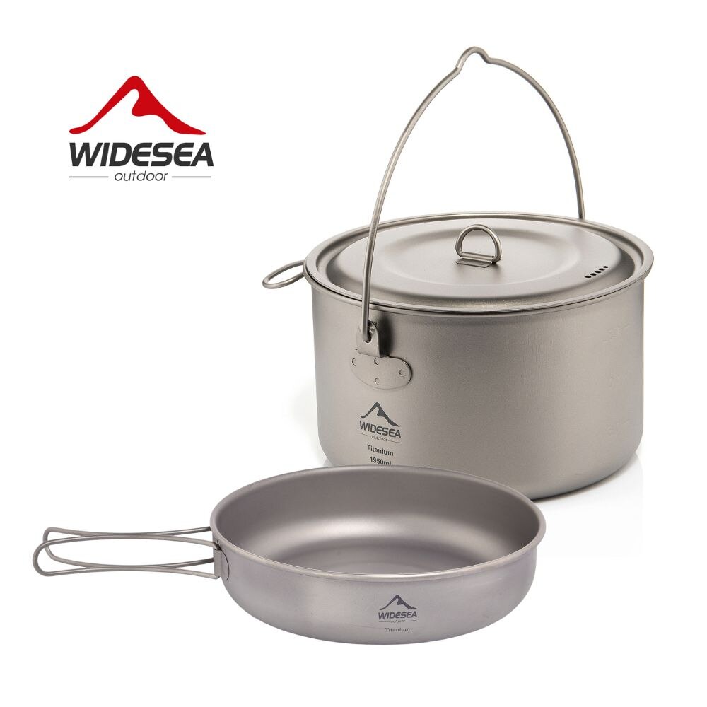 ชุดเครื่องครัวไทเทเนียมสำหรับต - Camping Cooking Full Set บทวิจารณ์และราคา