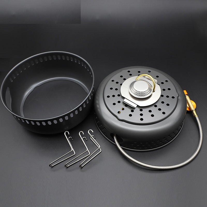 เตาแคมป์ปิ้งเตาแอลกอฮอล์หม้อทํ - Camping Cooking Full Set บทวิจารณ์และราคา