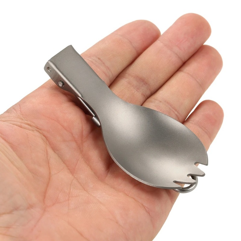 ชุดเครื่องครัวไทเทเนียม Lixada - Camp Spork Set บทวิจารณ์และราคา