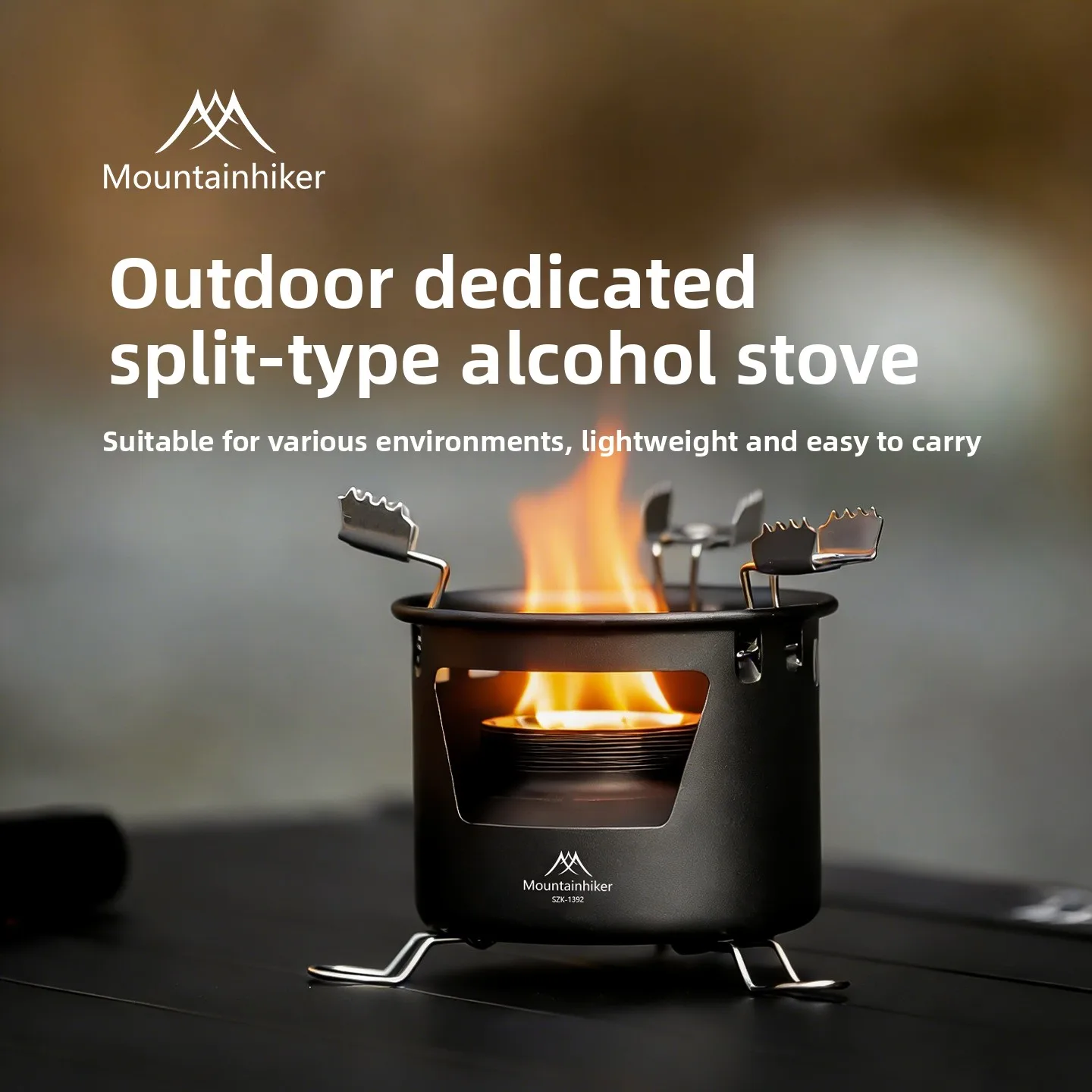 MOUNTAINHIKER เตาแอลกอฮอล์แบบพ - Camping Cooking On Fire บทวิจารณ์และราคา