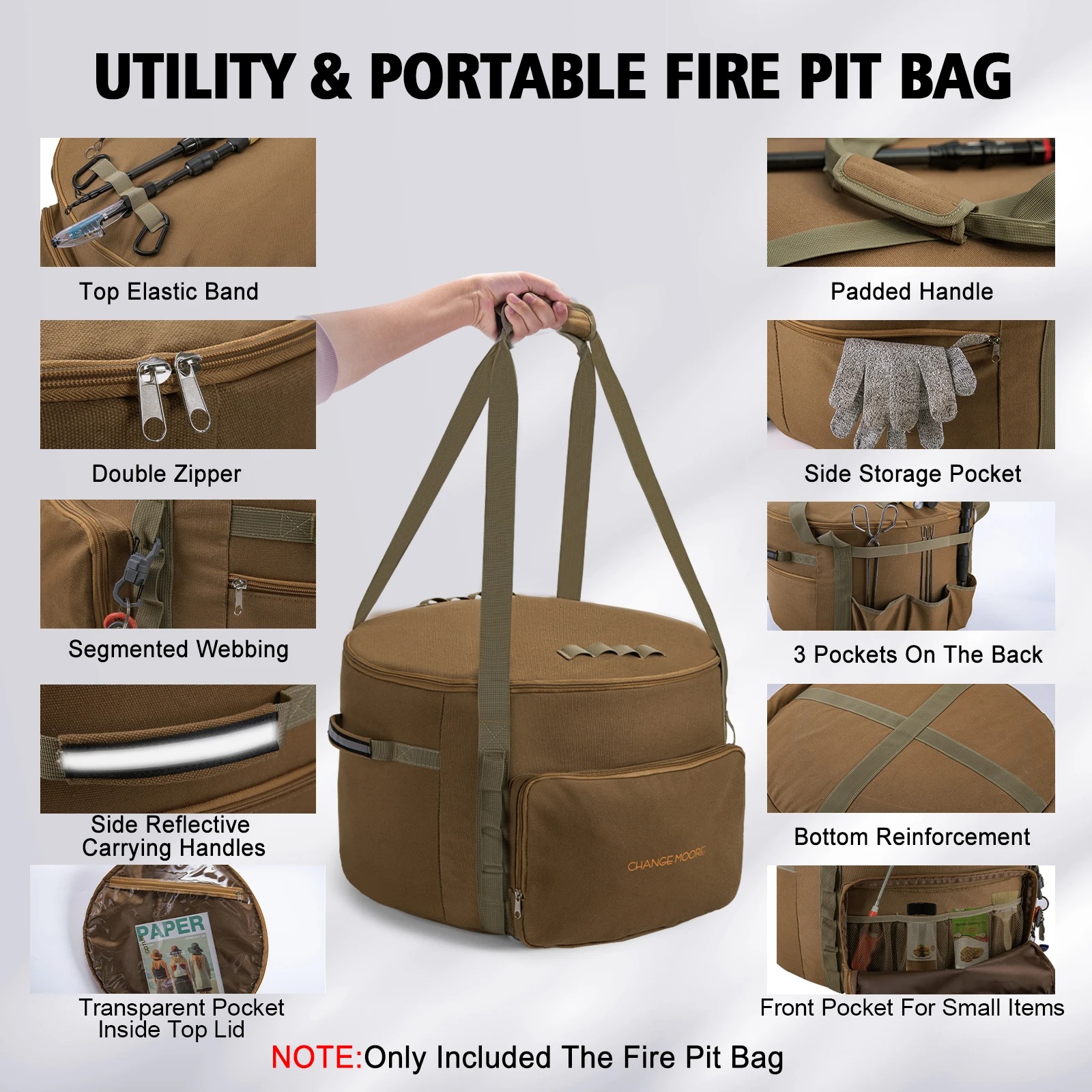 กระเป๋าเก็บของขนาดใหญ่สำหรับอุ - Camping Cooking On Fire บทวิจารณ์และราคา