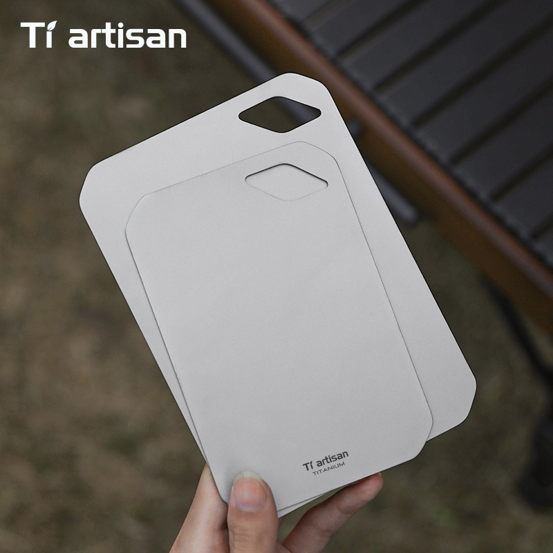 ที่ตัดอาหารไทเทเนียมแท้ Tiarti - Camping Cooking Food บทวิจารณ์และราคา