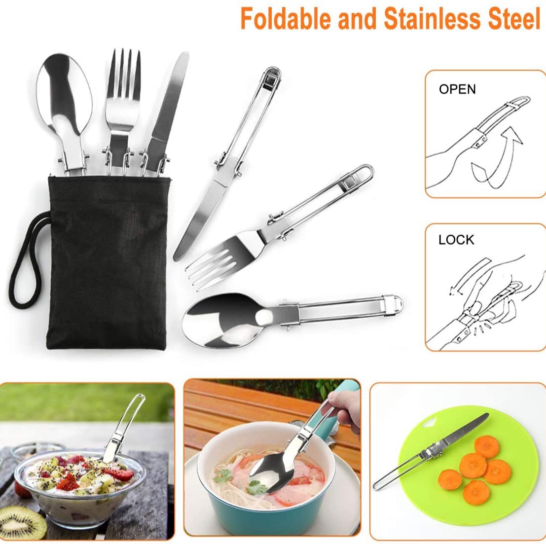 ชุดเครื่องครัวสำหรับแคมป์ปิ้ง  - Camping Cooking Set With Kettle บทวิจารณ์และราคา