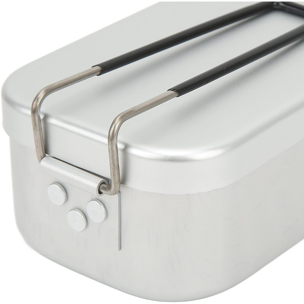 800ML อลูมิเนียมกล่องอาหารกลาง - Camping Cooking Food บทวิจารณ์และราคา