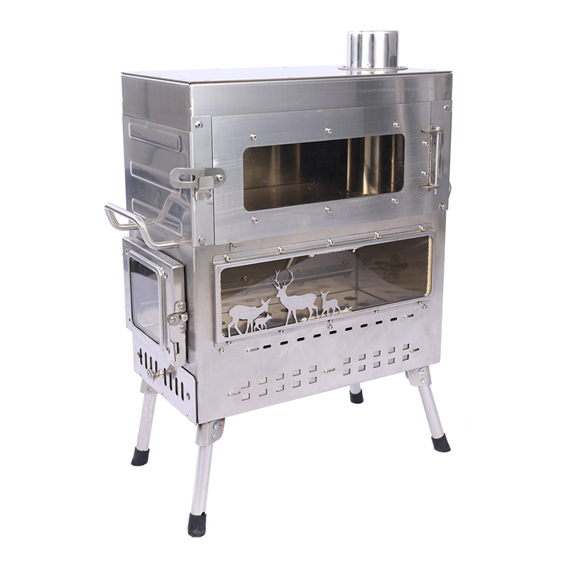 เตาแคมป์ปิ้งสแตนเลสเกรดพรีเมีย - Camping Cooking Ovens บทวิจารณ์และราคา