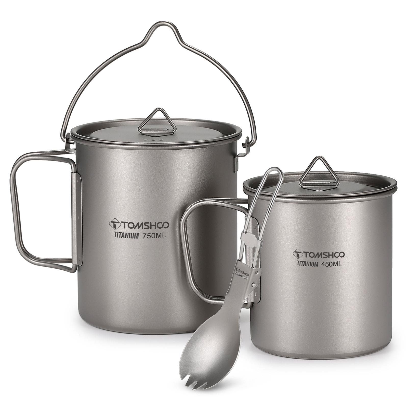 Tomshoo 3 PCS ชุดเครื่องครัวไท - Camp Spork Set บทวิจารณ์และราคา