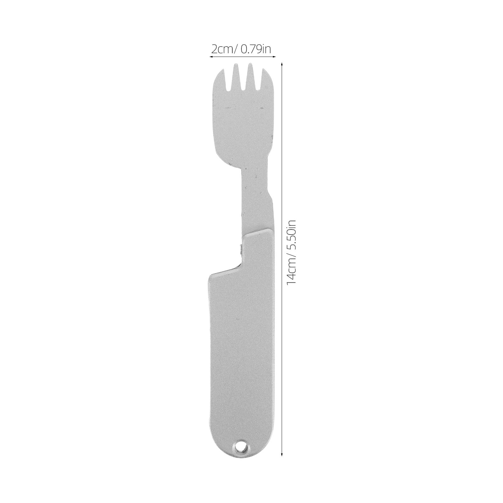 ชุดช้อนส้อมอลูมิเนียมอัลลอยด์  - Camp Spork Set บทวิจารณ์และราคา