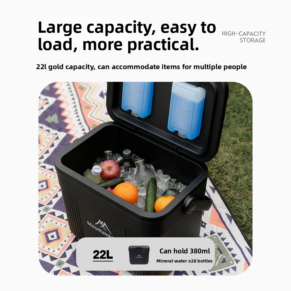มounthiker 22L แบล็คไนท์ตู้เย็ - Camping Cooking Food บทวิจารณ์และราคา