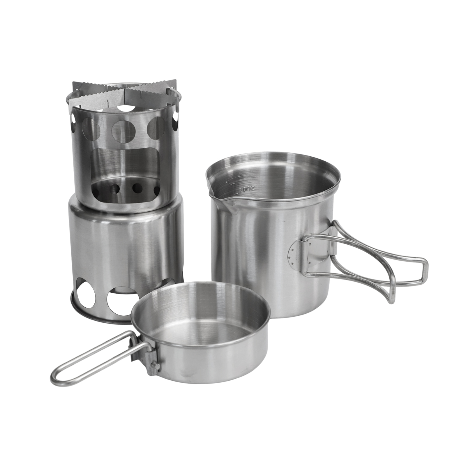 สำหรับการตั้งแคมป์ เตาไม้แบบพก - Camping Cooking Materials บทวิจารณ์และราคา