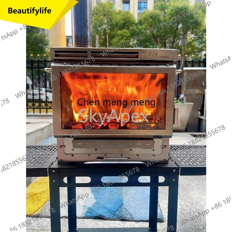 เตาเผาไม้กลางแจ้ง A55 ทนทาน ทำ - Camping Cooking Materials บทวิจารณ์และราคา