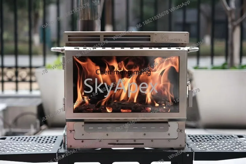 เตาเผาไม้กลางแจ้ง A55 ทนทาน ทำ - Camping Cooking Materials บทวิจารณ์และราคา