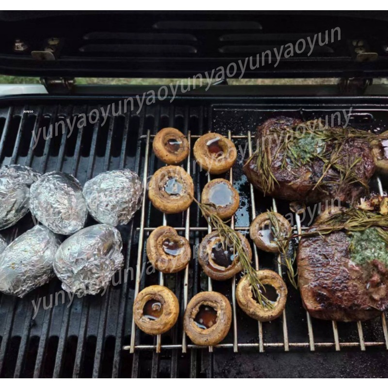 เตาปิ้งย่างพับได้แบบพกพาสำหรับ - Camping Cooking Easy บทวิจารณ์และราคา