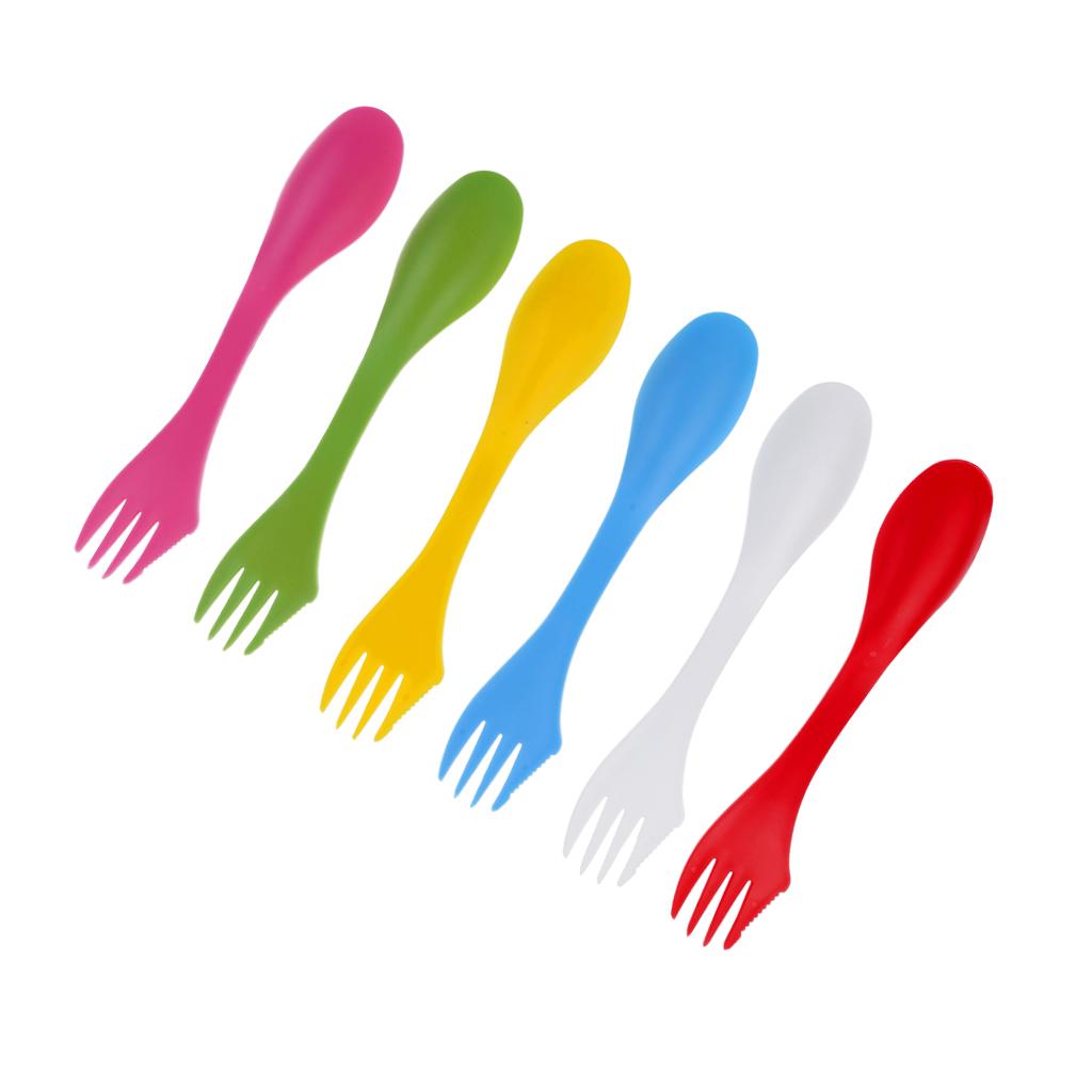 ชุดช้อนส้อมอเนกประสงค์สำหรับแค - Camp Spork Set บทวิจารณ์และราคา