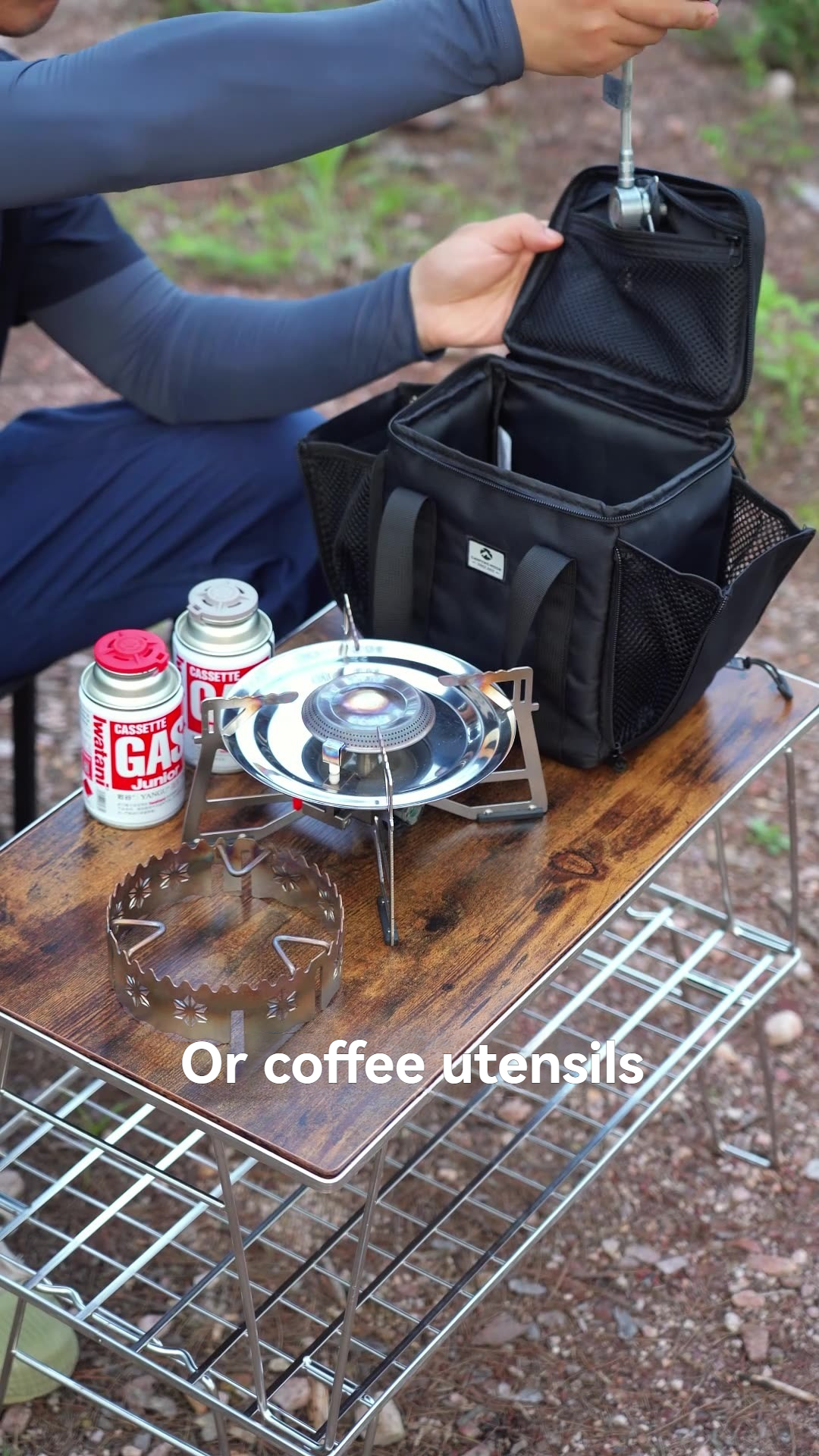 CAMPINGMOON BKXD-5F-B เตาแก๊สข - Camping Cooking Bag บทวิจารณ์และราคา
