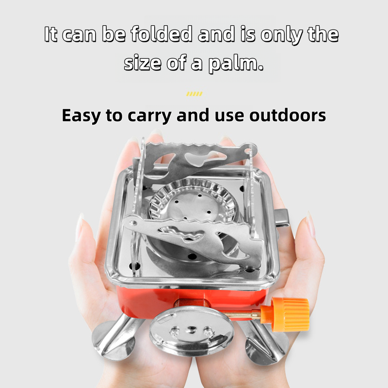 เตาแก๊สพกพาแบบพับได้สำหรับตั้ง - Camping Cooking On Fire บทวิจารณ์และราคา