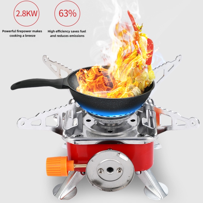 เตาแก๊สพกพาแบบพับได้สำหรับตั้ง - Camping Cooking On Fire บทวิจารณ์และราคา
