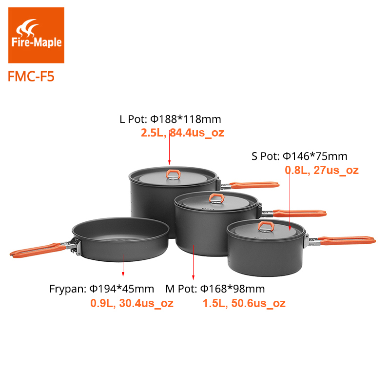 Fire Maple 5ปิกนิกชุดเครื่องคร - Camping Cooking On Fire บทวิจารณ์และราคา