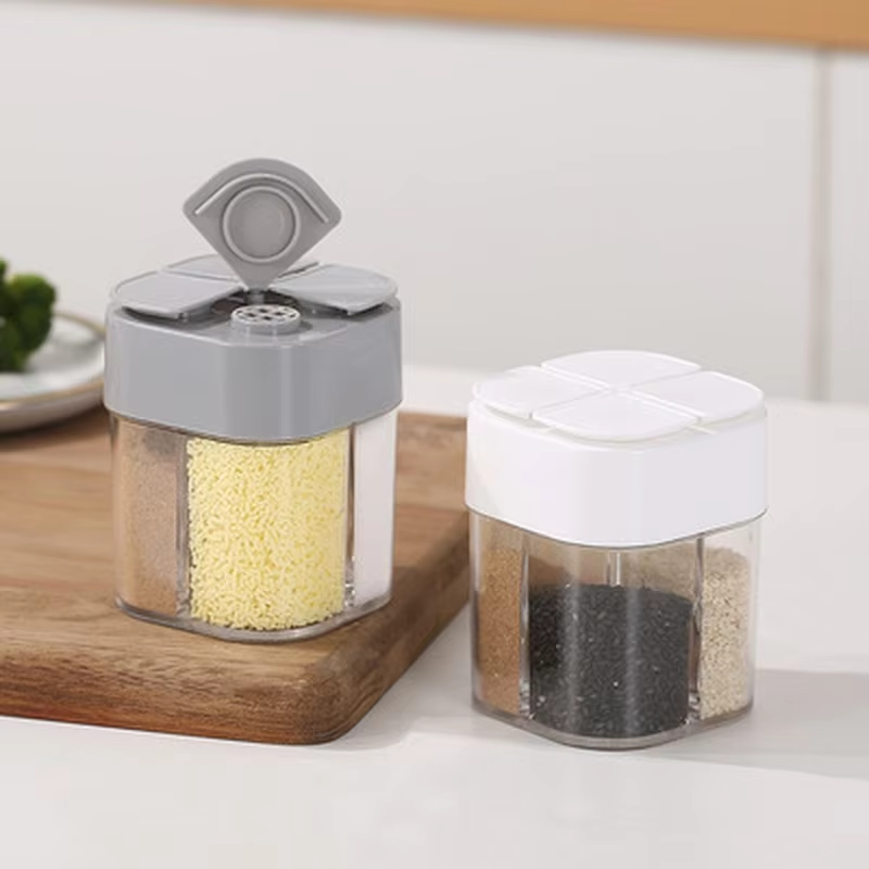 ชุดภาชนะใส่เครื่องเทศพลาสติก 4 - Camping Cooking Full Set บทวิจารณ์และราคา