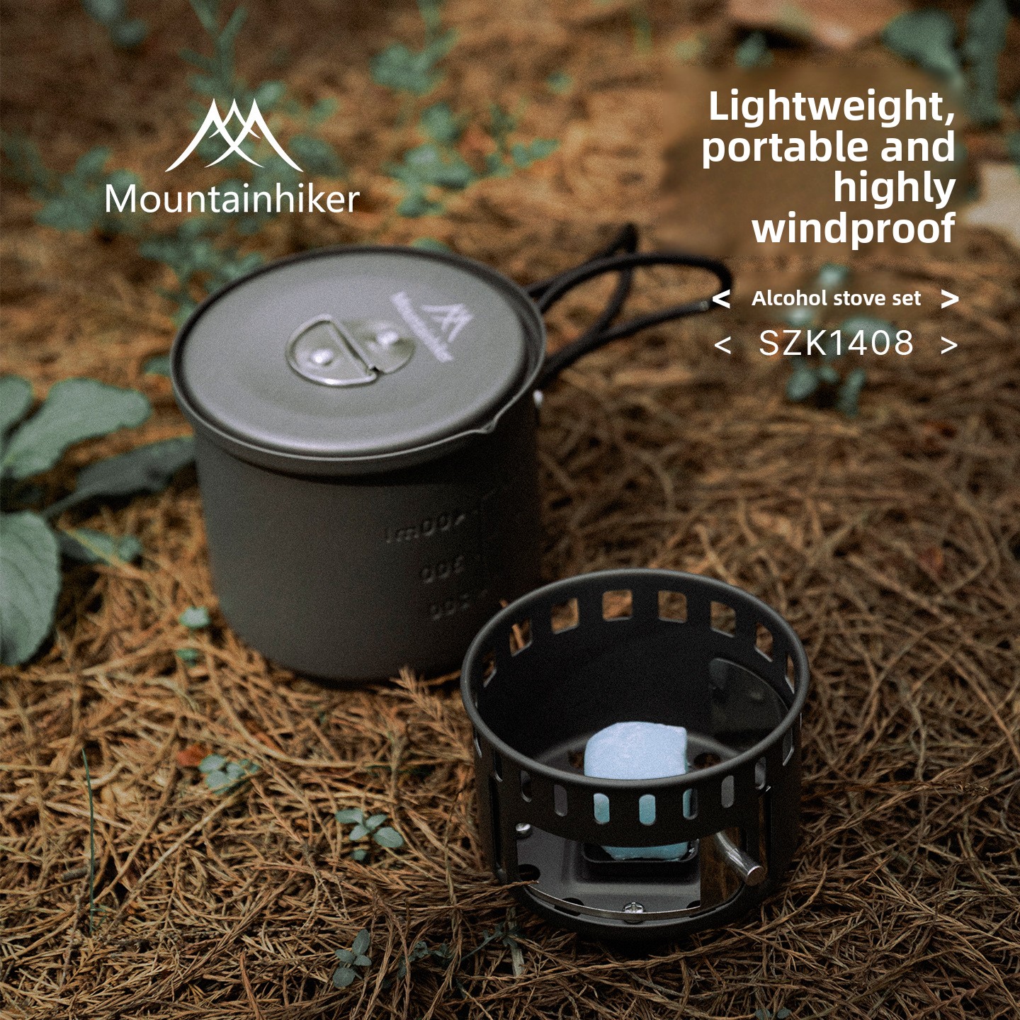 MOUNTAINHIKER ชุดเตาแอลกอฮอล์ส - Camping Cooking Full Set บทวิจารณ์และราคา