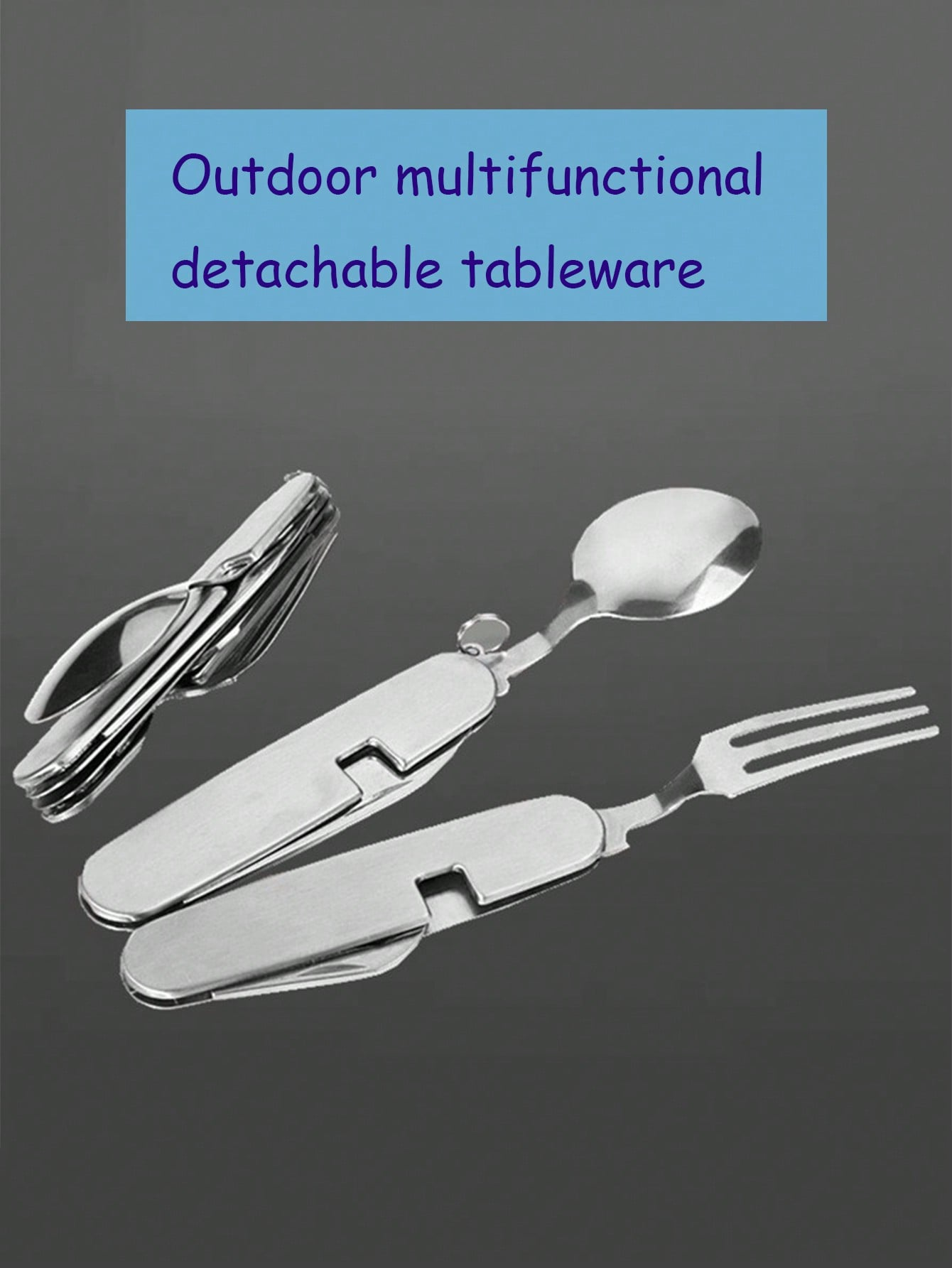 1 ชิ้น 4-in-1, 6-in-1 มีดพับสแ - Camping Cooking Set For 4 บทวิจารณ์และราคา