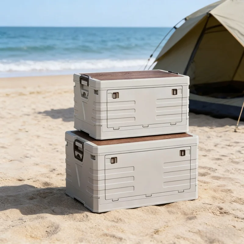 กล่องเก็บของในรถยนต์ กล่องเก็บ - Camping Cooking Food บทวิจารณ์และราคา