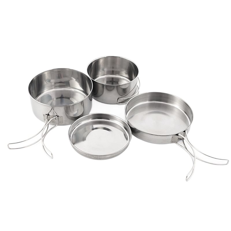 【ขายใหญ่】ชุดเครื่องครัวแคมป์ปิ - Camping Cooking Set For 4 บทวิจารณ์และราคา