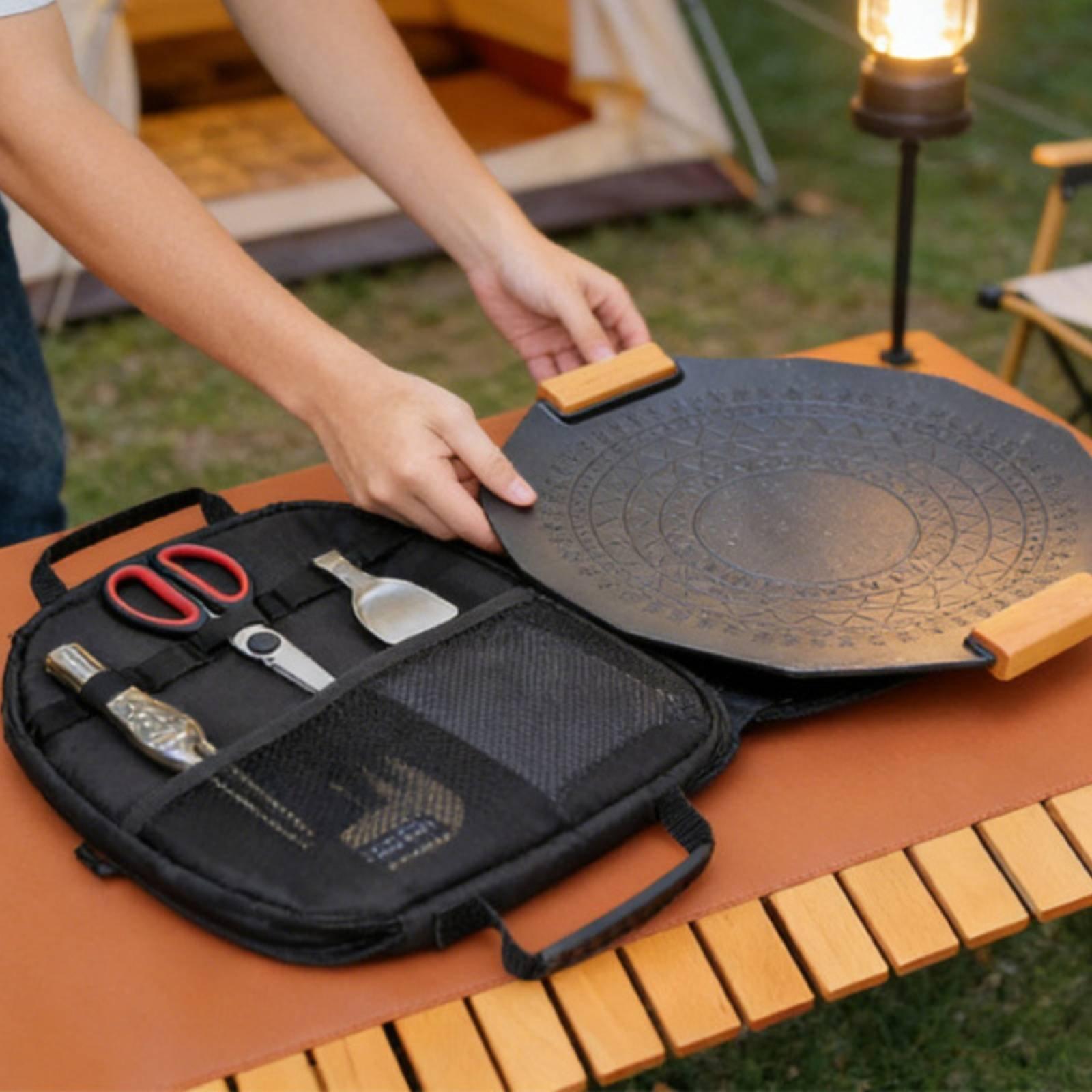 กระเป๋าเก็บกระทะทอดแบบพกพา กระ - Camping Cooking Bag บทวิจารณ์และราคา