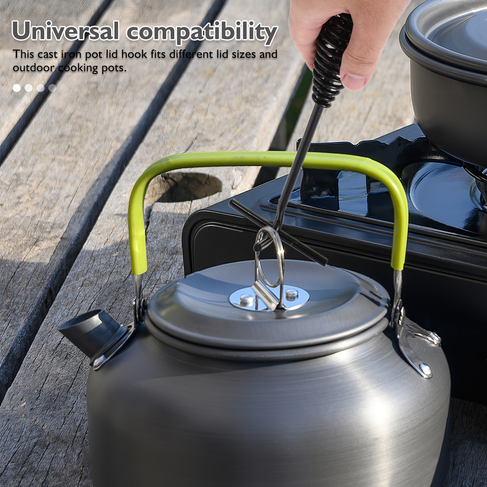 ที่ยกฝาหม้อเหล็กหล่อแบบดัตช์โอ - Camping Cooking Ovens บทวิจารณ์และราคา