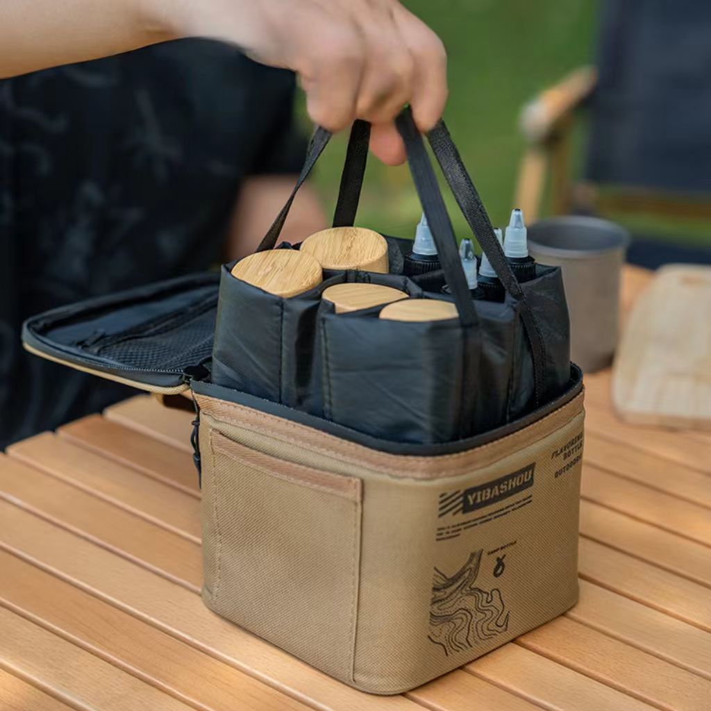 ชุดกระเป๋าจัดเก็บอุปกรณ์ครัวสำ - Camping Cooking Materials บทวิจารณ์และราคา