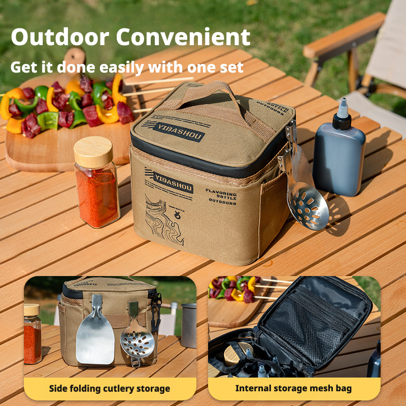 ชุดกระเป๋าจัดเก็บอุปกรณ์ครัวสำ - Camping Cooking Materials บทวิจารณ์และราคา