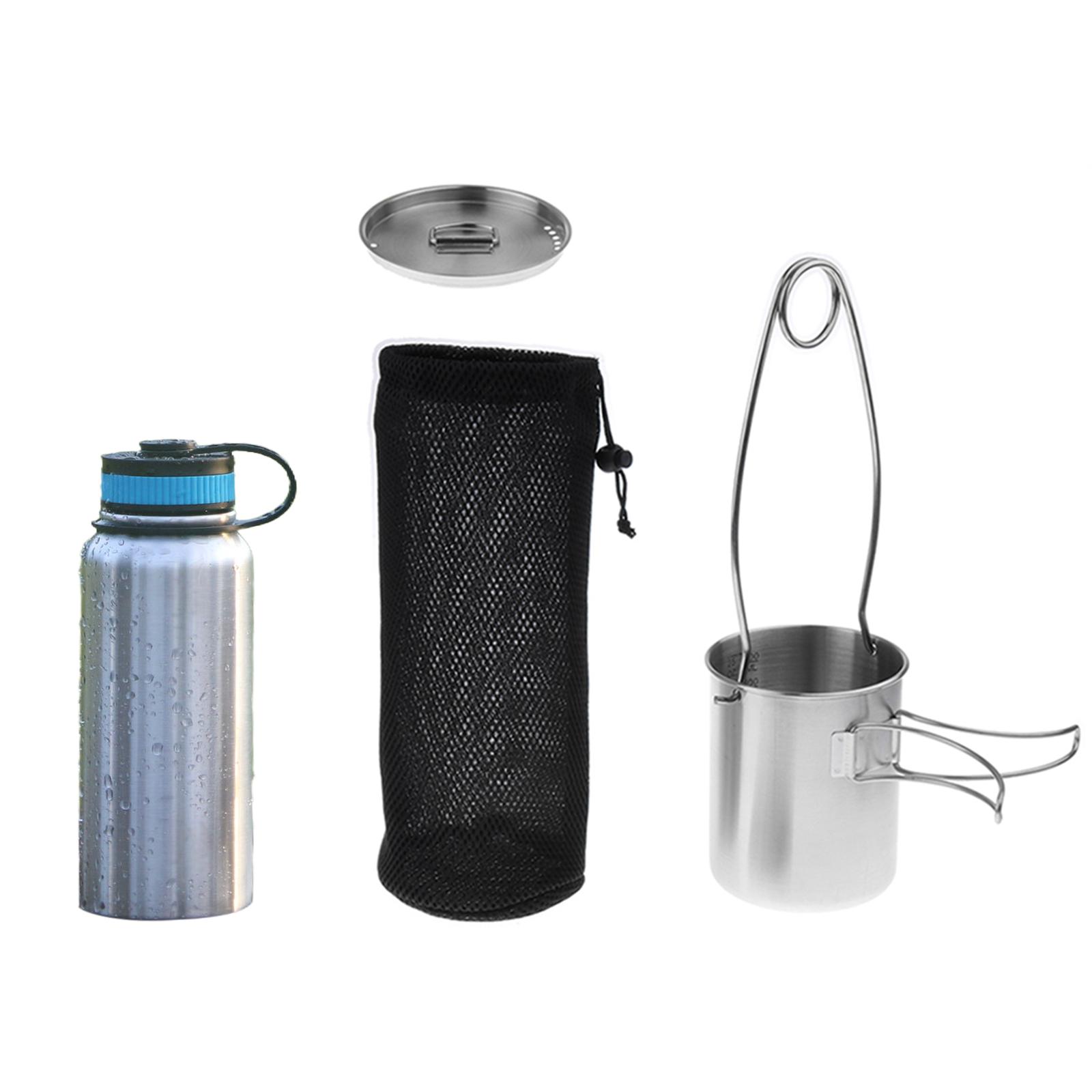 กาต้มน้ำสำหรับแบ็คแพ็คน้ำหนักเ - Camping Cooking Set With Kettle บทวิจารณ์และราคา