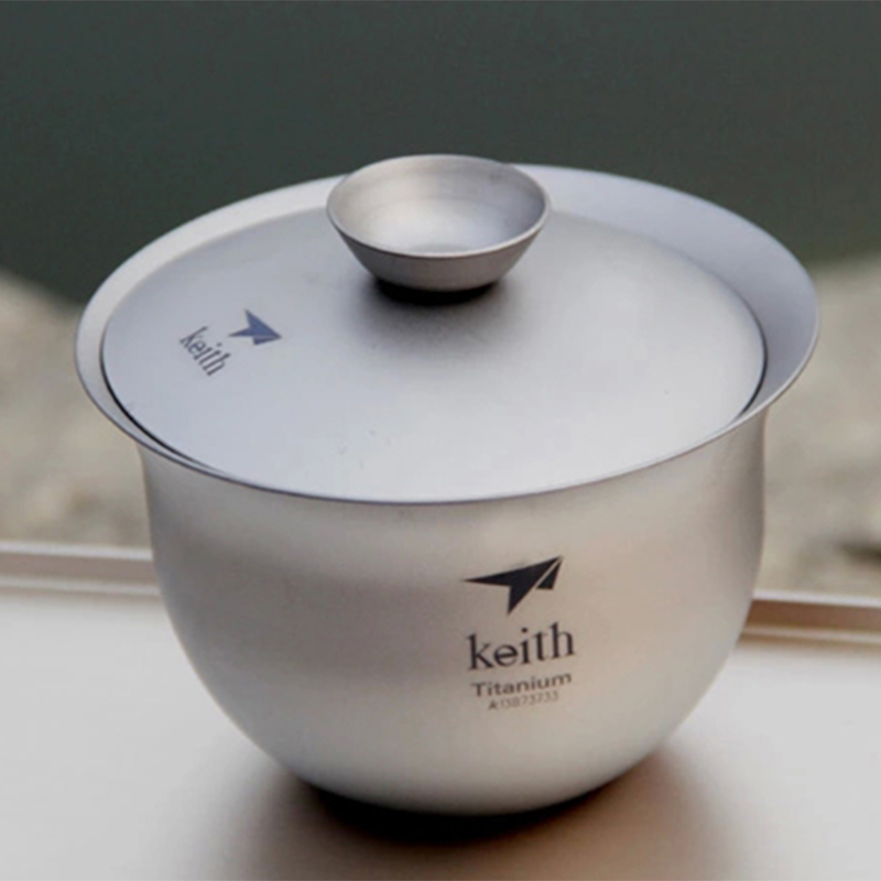 Keith Titanium Kung Fu ชุดชาแบ - Camping Cooking Set With Kettle บทวิจารณ์และราคา