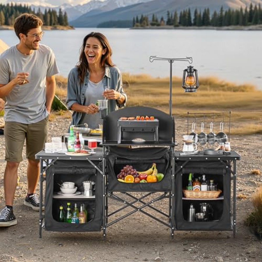โต๊ะครัวแคมป์ปิ้ง, โต๊ะทำอาหาร - Camping Cooking Bag บทวิจารณ์และราคา